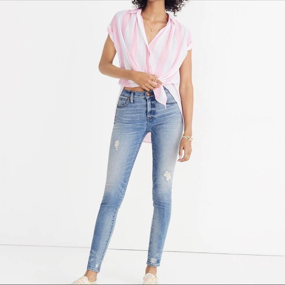 Madewell | 9" High Rise Skinny Jean Denim Jeans